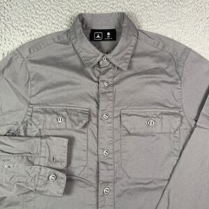 Triple Aught Design Overland Shirt Mens S Gray TAD Hiking Outdoor Twill USA